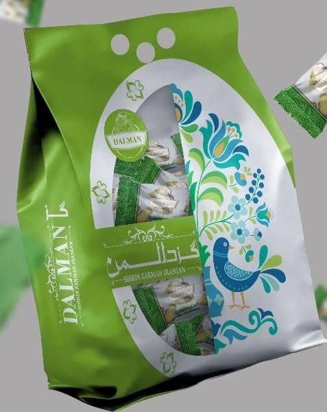 گز 28% مغز پسته  1000گرمی فله دالمن 